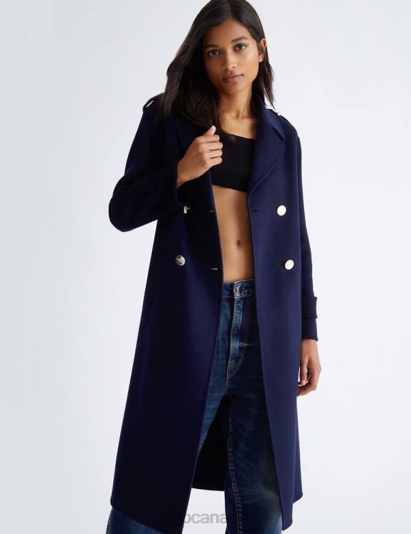 Clothing Liu Jo Wool Blend Trench Coat Women F606743