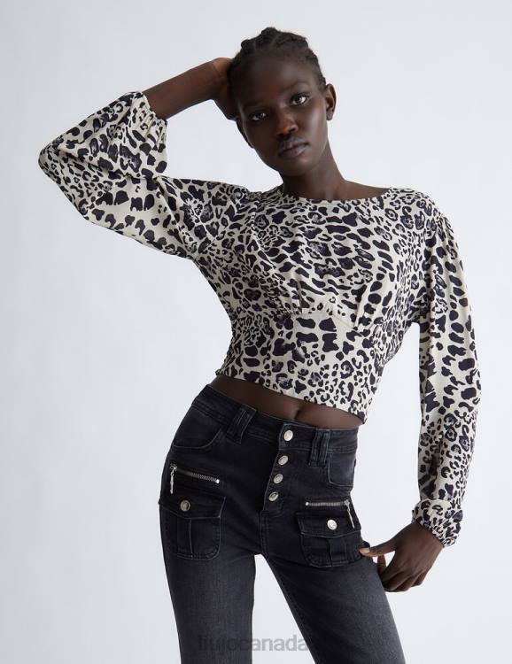 Clothing Liu Jo Animal-Print Blouse Women F606269