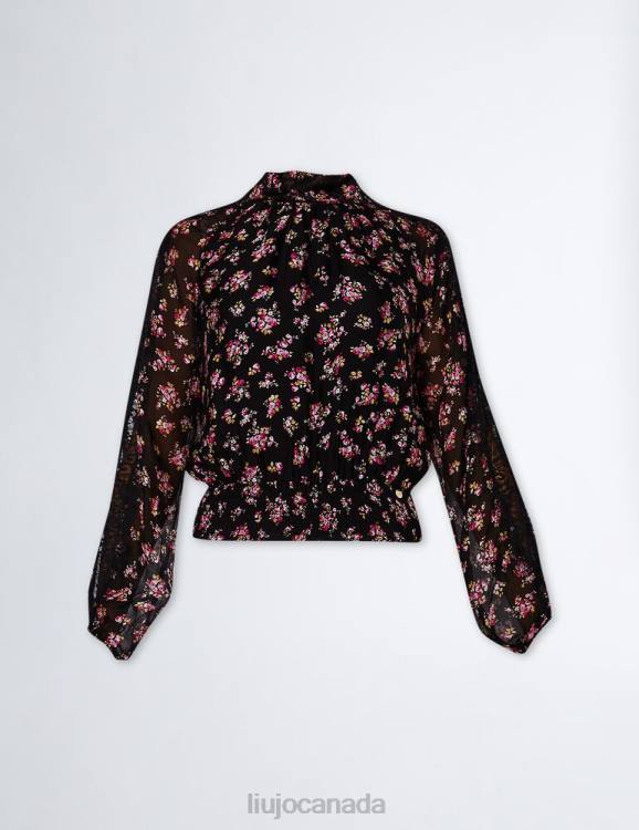 Clothing Liu Jo Blouse With Bow On The Back Women F60624