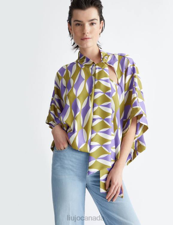 Clothing Liu Jo Blouse With Foulard Bow Women F606912