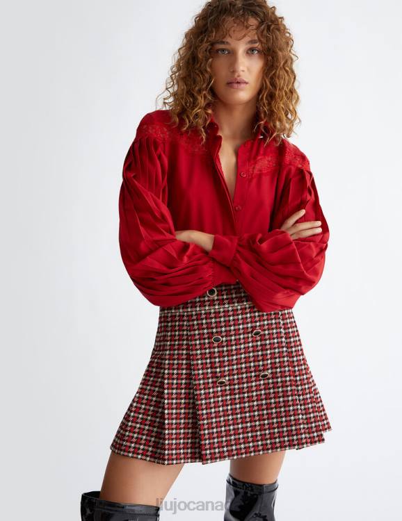 Clothing Liu Jo Crepe De Chine Shirt Women F6061049