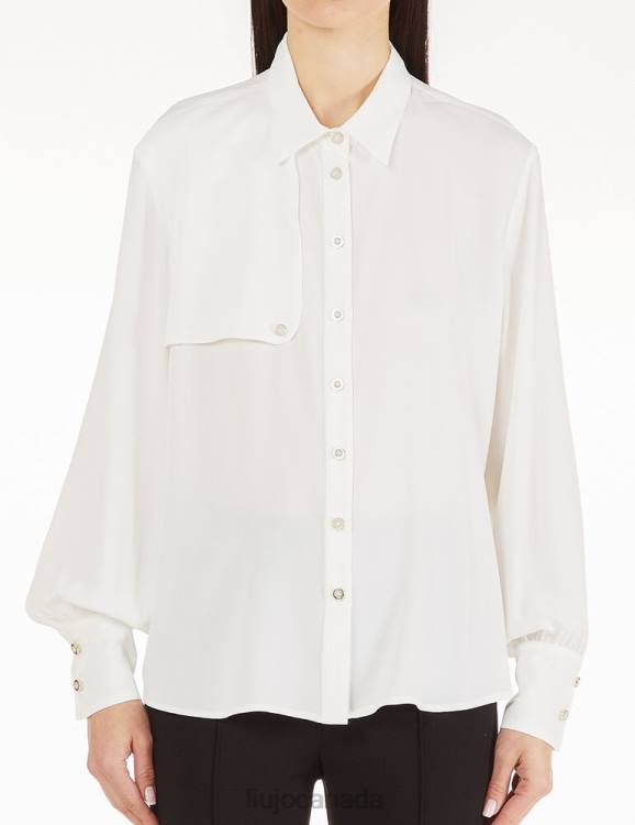 Clothing Liu Jo Crepe De Chine Shirt Women F6062473