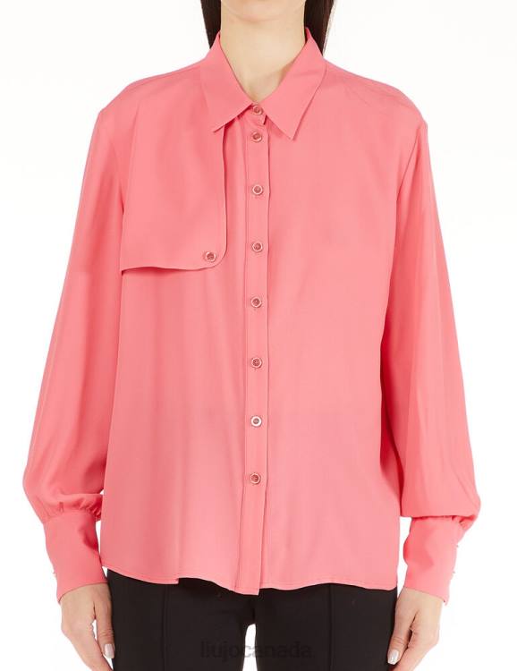 Clothing Liu Jo Crepe De Chine Shirt Women F6062600