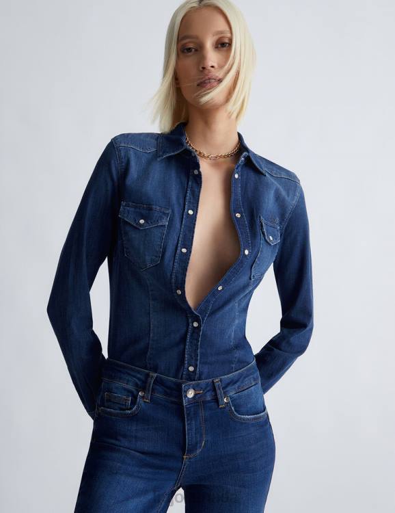 Clothing Liu Jo Denim Shirt Women F606704