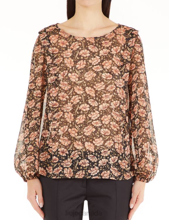 Clothing Liu Jo Eco-Friendly Floral Blouse Women F6062540