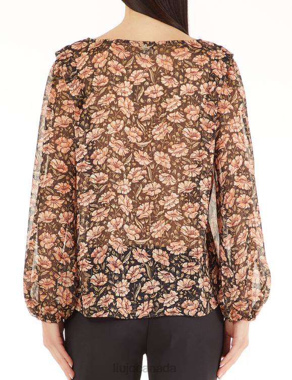 Clothing Liu Jo Eco-Friendly Floral Blouse Women F6062540