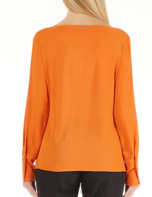 Clothing Liu Jo Eco-Friendly Georgette Blouse Women F6062617