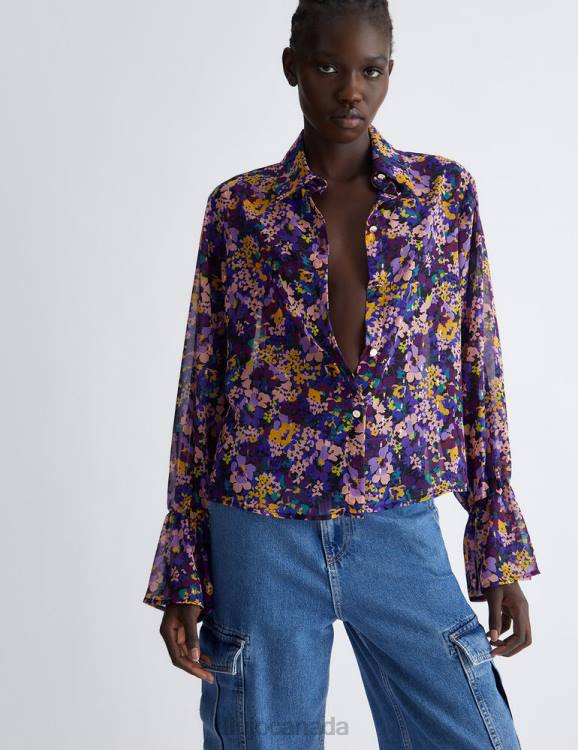 Clothing Liu Jo Floral Shirt Women F606507