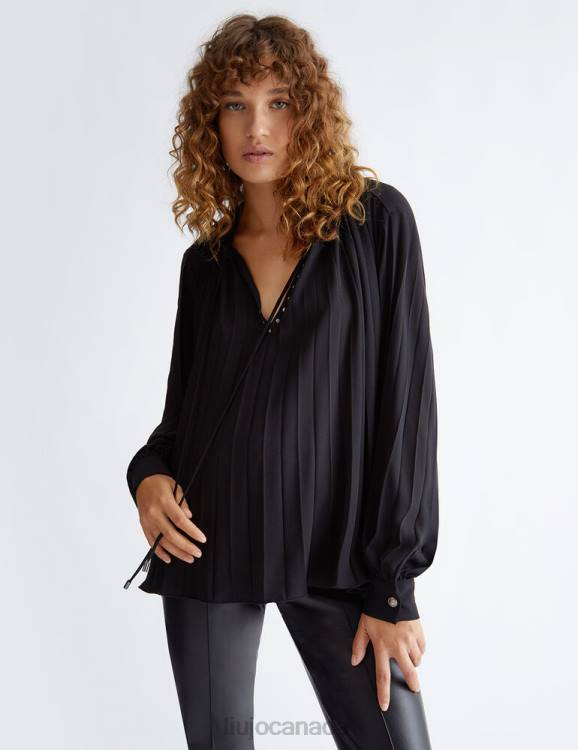 Clothing Liu Jo Pleated Blouse Women F606165