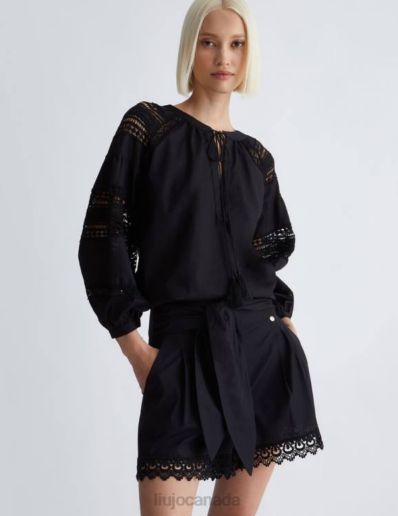 Clothing Liu Jo Poplin Blouse Women F606375
