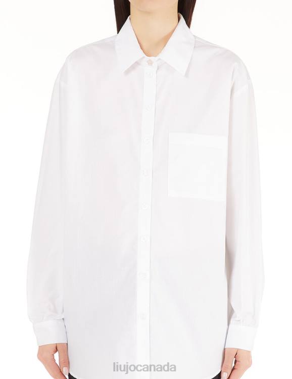 Clothing Liu Jo Poplin Shirt Women F6062725