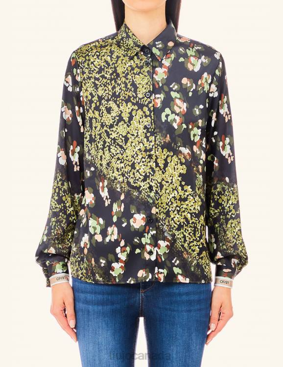 Clothing Liu Jo Satin Shirt With Print Women F6062774