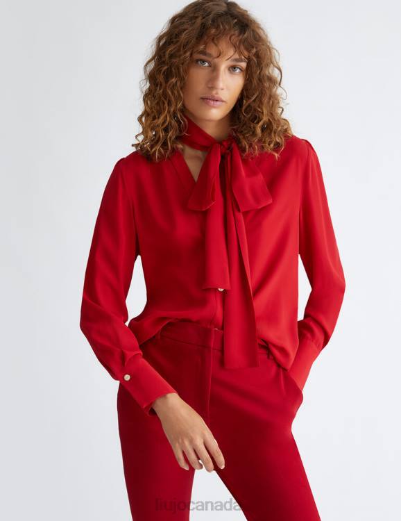 Clothing Liu Jo Shirt With Bow Women F606311