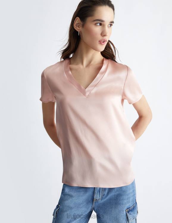 Clothing Liu Jo Silk Satin Blouse Women F606663