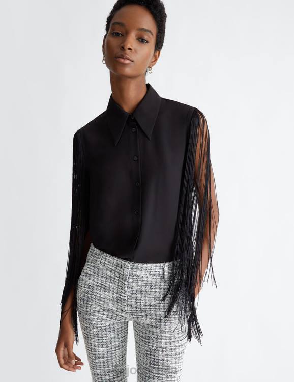 Clothing Liu Jo Smart Shirt With Fringing Women F606681
