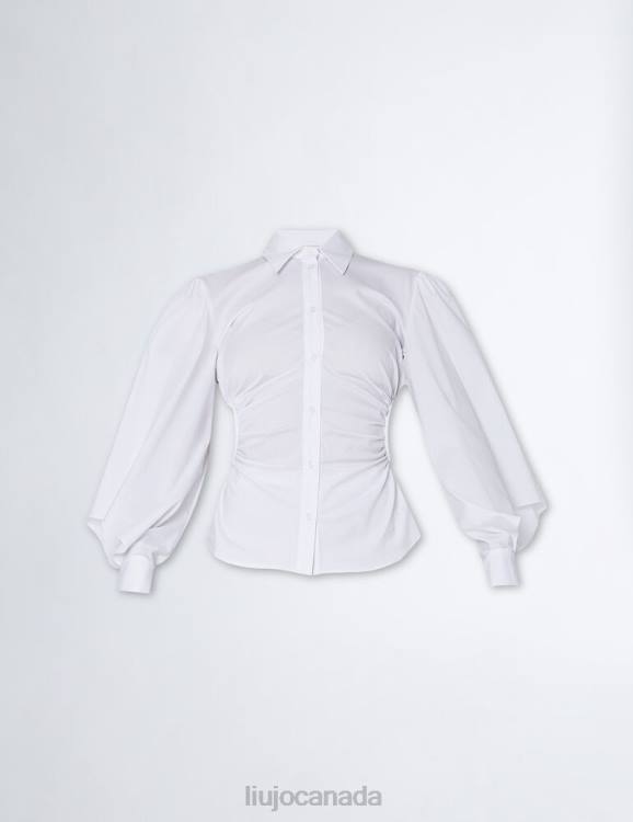 Clothing Liu Jo White Shirt With Cut Out Women F606253