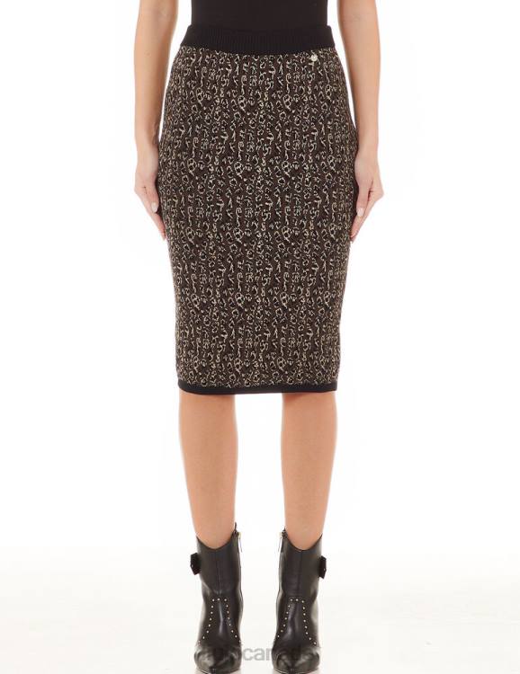 Clothing Liu Jo Animal-Print Jacquard Skirt Women F6062597