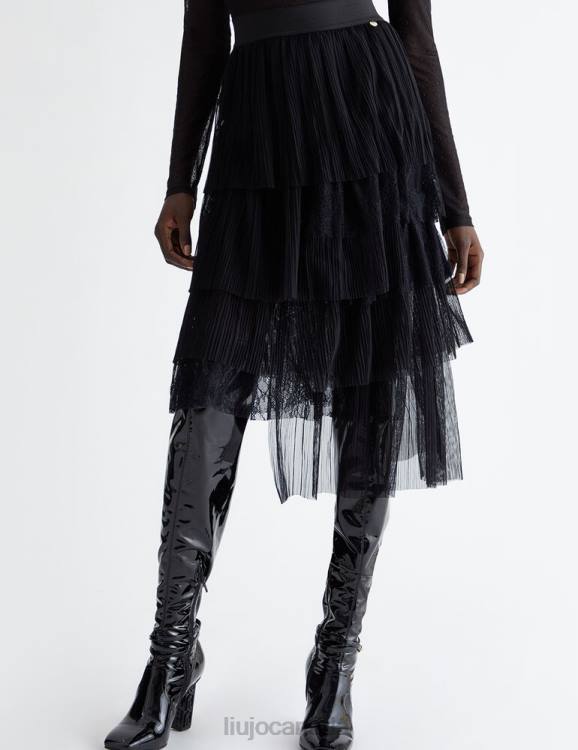 Clothing Liu Jo Asymmetric Tulle Skirt Women F606177