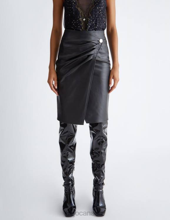 Clothing Liu Jo Black Midi Skirt Women F606527