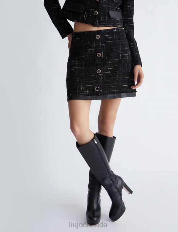 Clothing Liu Jo Boucle Mini Skirt Women F6061089