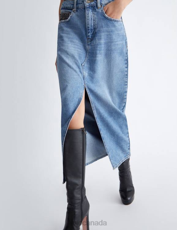 Clothing Liu Jo Denim Skirt Women F606486