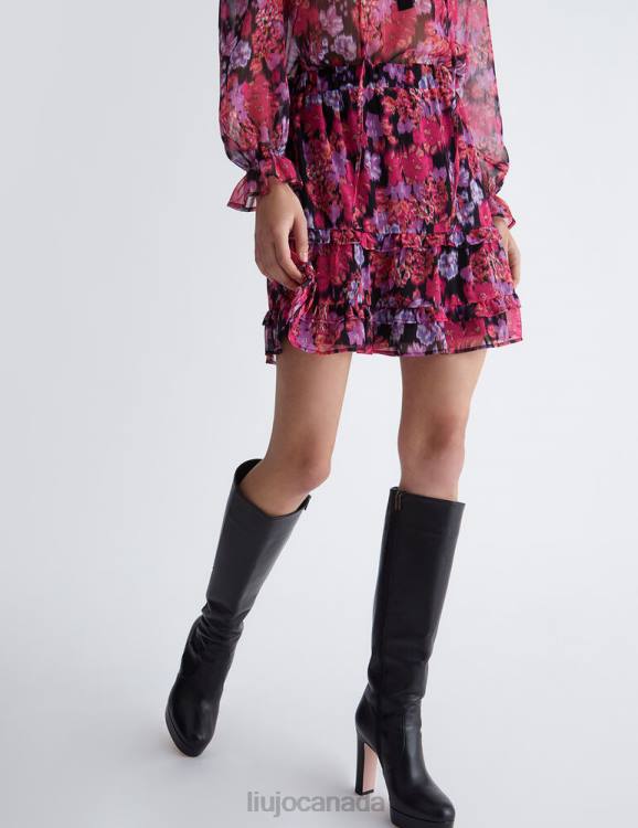 Clothing Liu Jo Floral Mini Skirt Women F606246