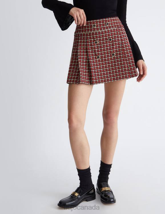 Clothing Liu Jo Houndstooth Miniskirt Women F606439