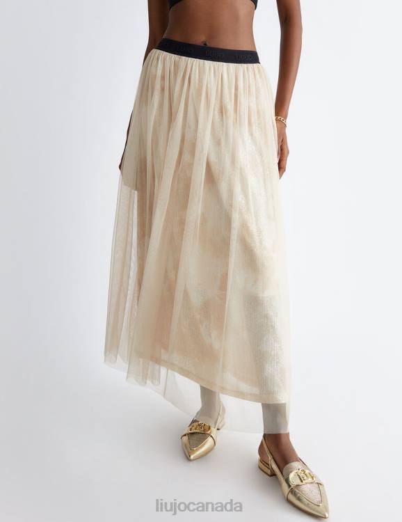 Clothing Liu Jo Jersey Skirt With Sequins Women F606774