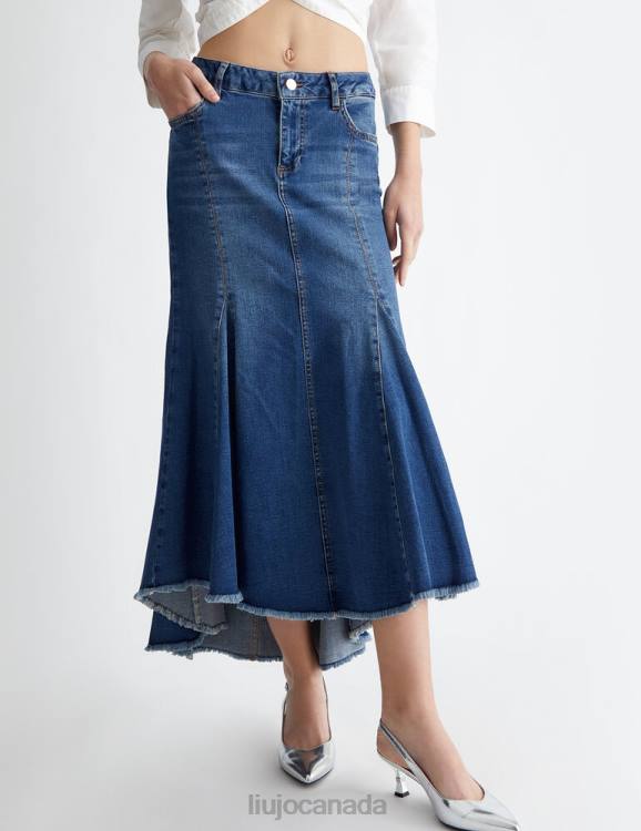 Clothing Liu Jo Long Denim Skirt Women F6061171
