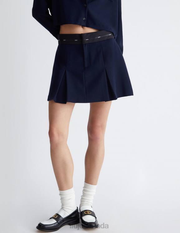Clothing Liu Jo Short Pleated Skirt Women F606623