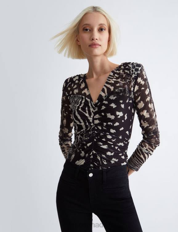 Clothing Liu Jo Animal-Print T-Shirt Women F6061013