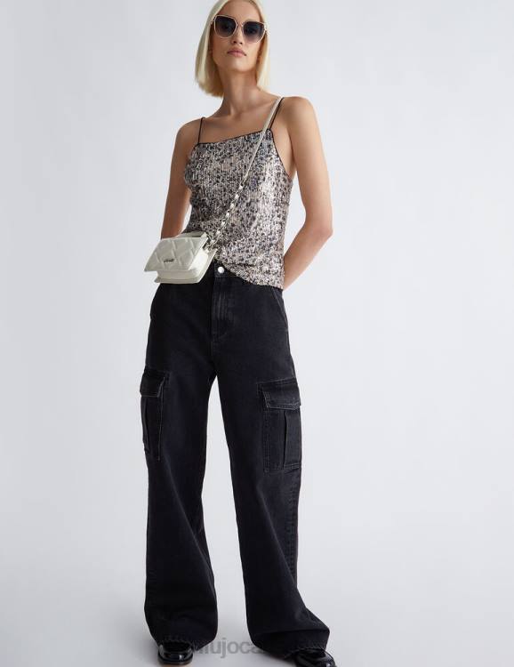 Clothing Liu Jo Animal-Print Top With Sequins Women F606332