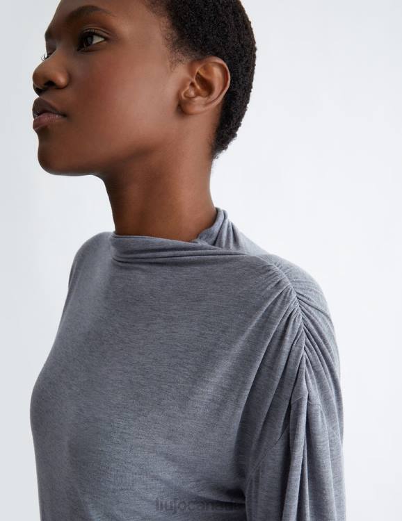 Clothing Liu Jo Cashmere-Blend Mock Polo-Neck Women F606837