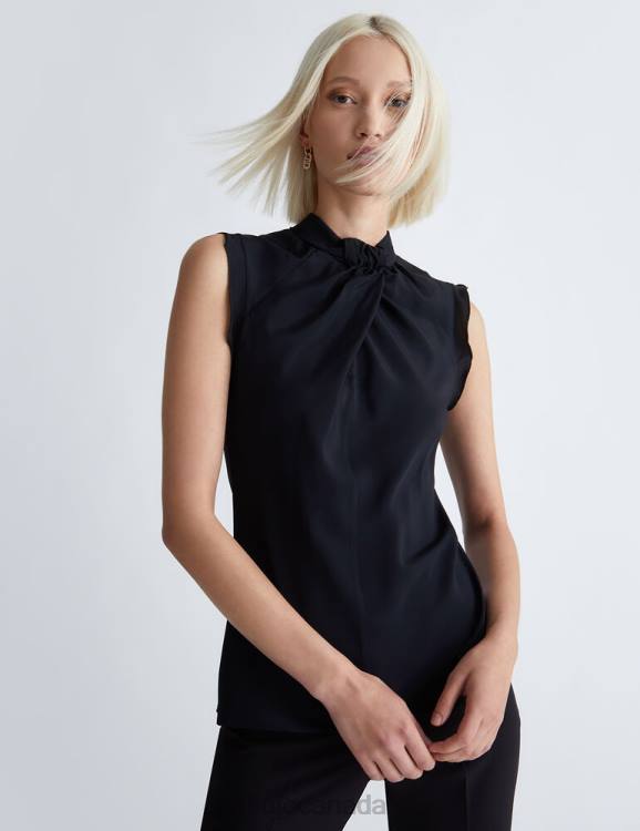 Clothing Liu Jo Crepe De Chine Top Women F6061180