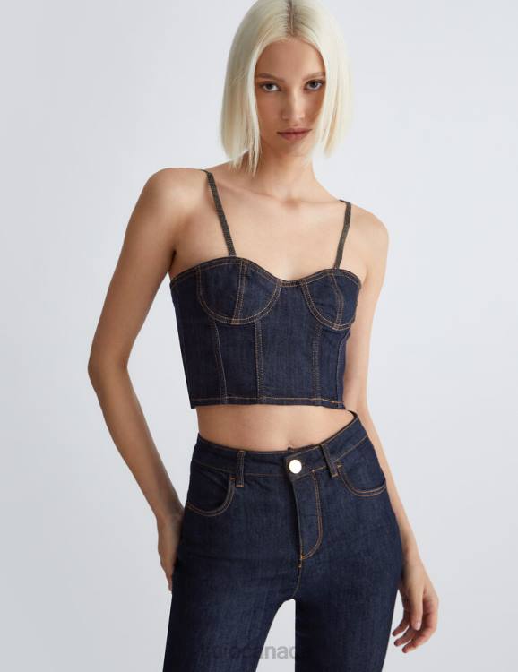 Clothing Liu Jo Denim Top Women F606307
