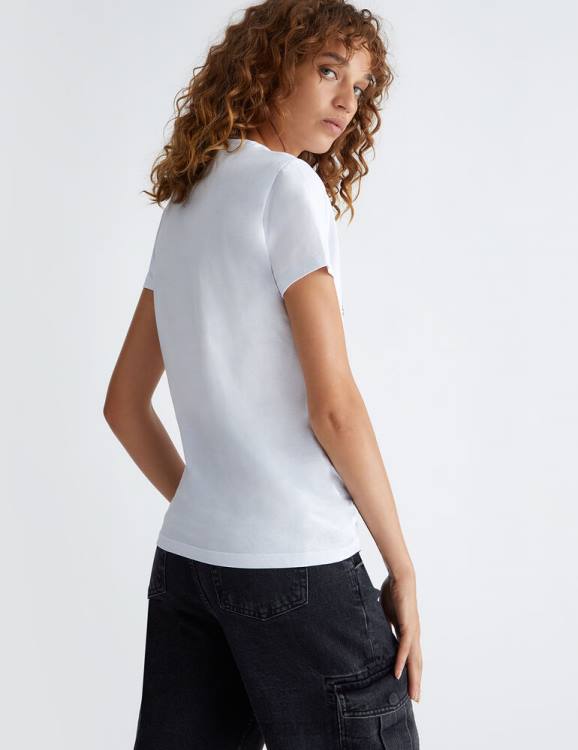 Clothing Liu Jo Eco-Friendly T-Shirt With Dog Print Women F606484