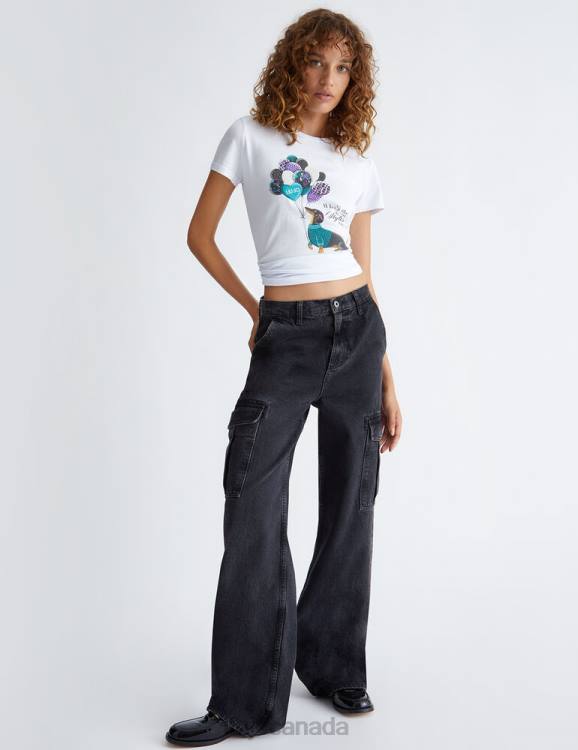 Clothing Liu Jo Eco-Friendly T-Shirt With Dog Print Women F606484