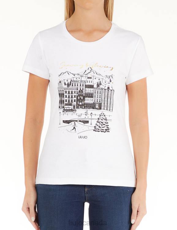 Clothing Liu Jo Eco-Friendly T-Shirt With Graphic Print Women F6062721