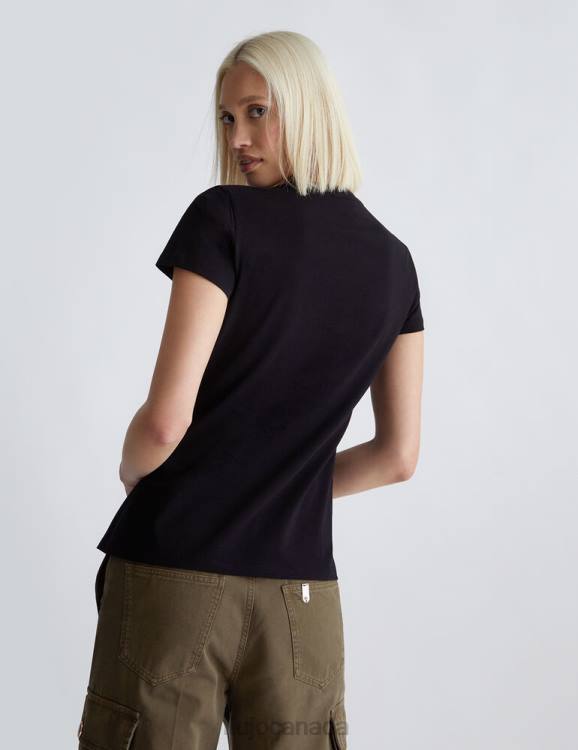 Clothing Liu Jo Eco-Friendly T-Shirt With Heart And Gemstones Women F606702