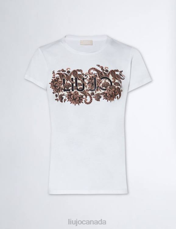 Clothing Liu Jo Eco-Friendly T-Shirt With Paisley Print Women F606643