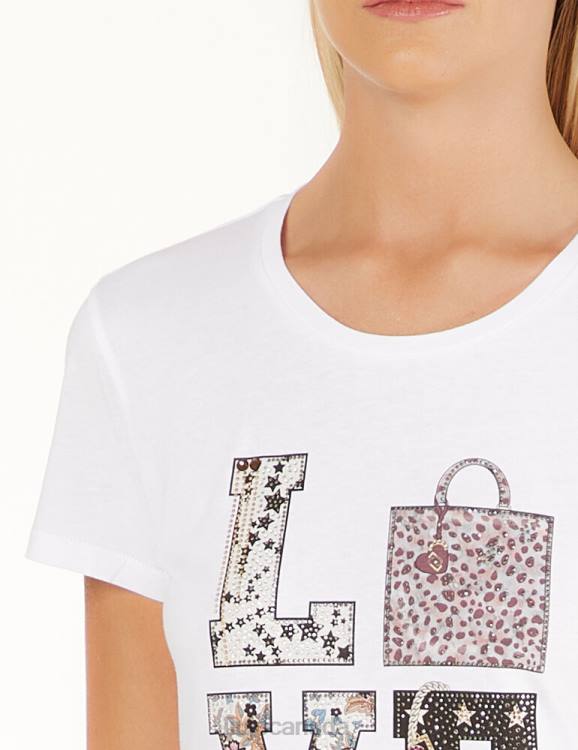 Clothing Liu Jo Eco-Friendly T-Shirt With Print Women F6062693