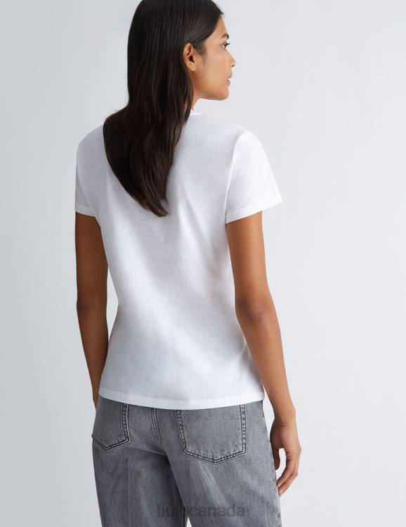 Clothing Liu Jo Eco-Friendly T-Shirt With Print Women F606602