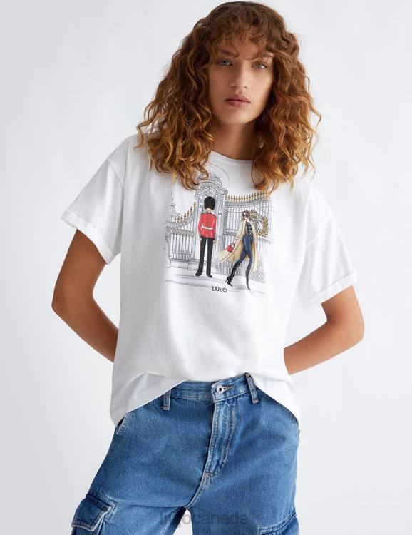Clothing Liu Jo Eco-Friendly T-Shirt With Print Women F606853
