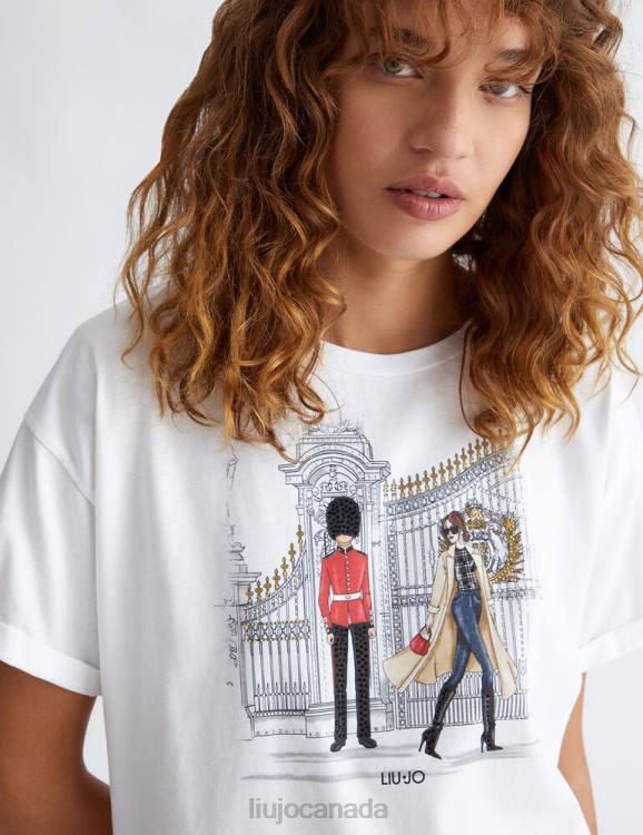 Clothing Liu Jo Eco-Friendly T-Shirt With Print Women F606853