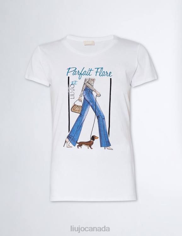 Clothing Liu Jo Eco-Friendly T-Shirt With Print Women F606972