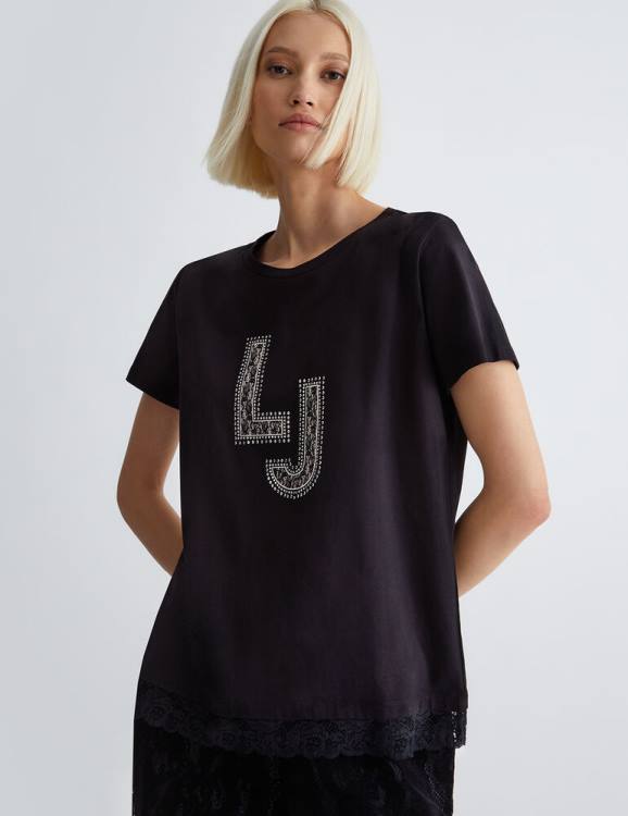 Clothing Liu Jo Eco-Friendly T-Shirt Women F606294