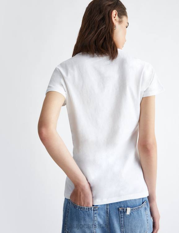 Clothing Liu Jo Floral Heart T-Shirt Women F606560