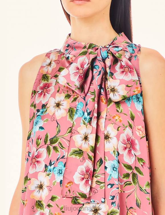 Clothing Liu Jo Floral Top With Lace Women F6062627