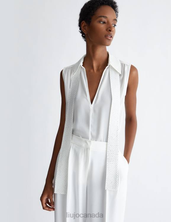 Clothing Liu Jo Smart White Top Women F6061024