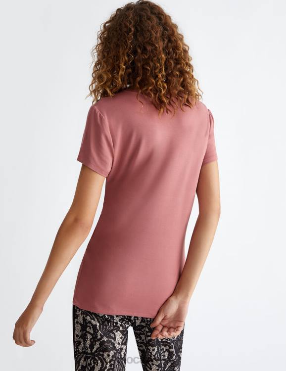 Clothing Liu Jo T-Shirt With Animal-Print Logo Women F606280